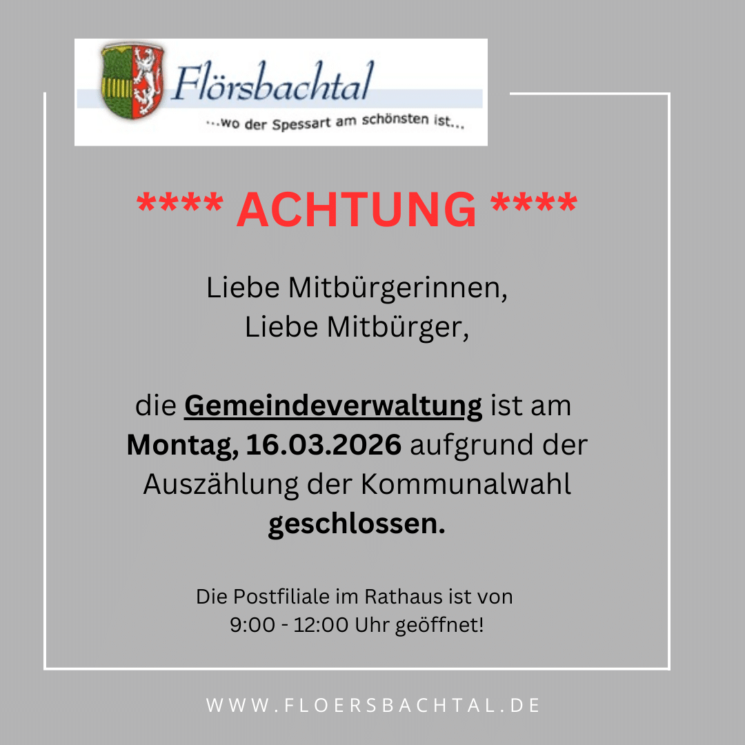 Pressemitteilung - Rathaus geschlossen